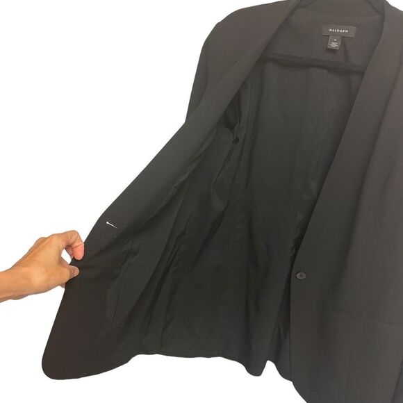 HALOGEN Oversized Blazer Black M - Picture 6 of 8